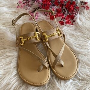 AVELLINI leather straps sandals